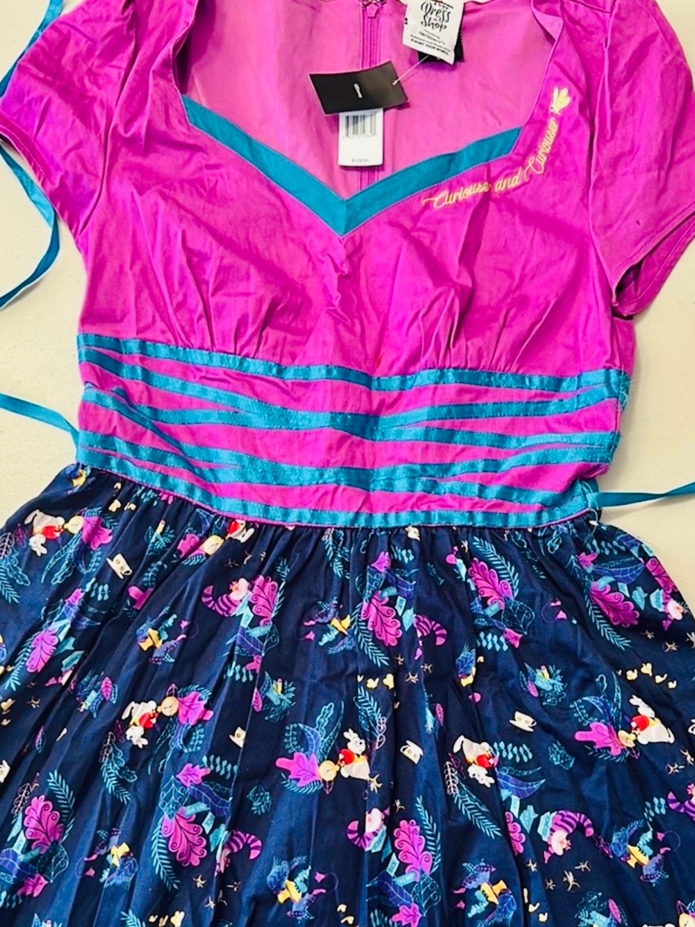 Disney The Dress Shop Dress - Alice in Wonderland by Her Universe LG New W/Tags